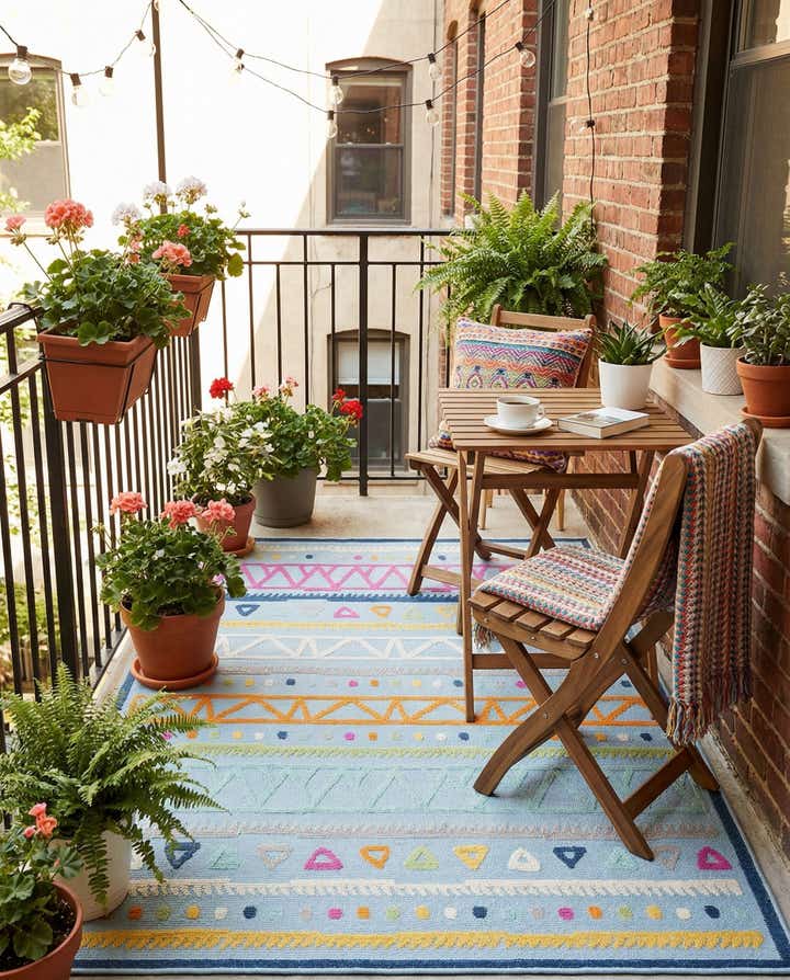 160cm x 230cm Easy-Clean Indoor / Outdoor Rug