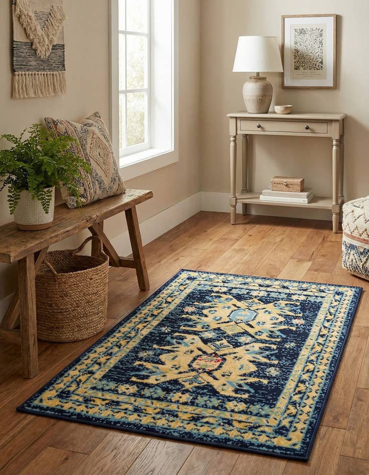 Detail image of 2' x 3' Heriz Design Rug