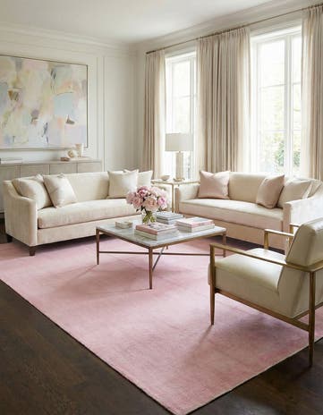 6' 7 x 10' Hand Knotted Darya Wool Rug