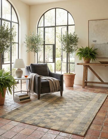 4' 7 x 6' 4 Juma Wool Rug