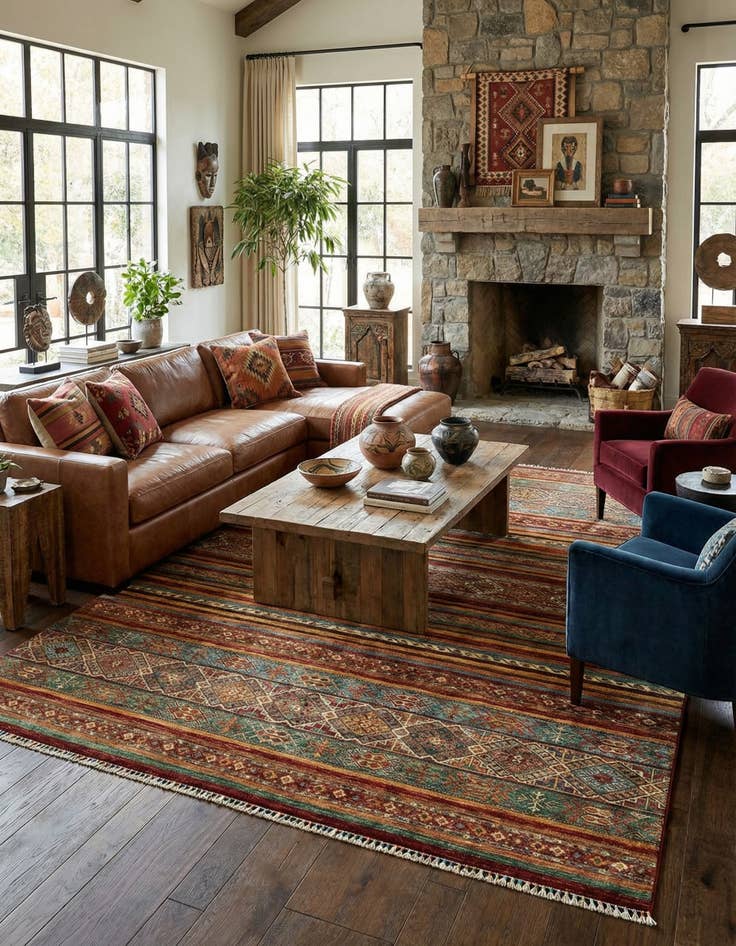 Detail image of 6' 11 x 9' 8 Ariana Rug