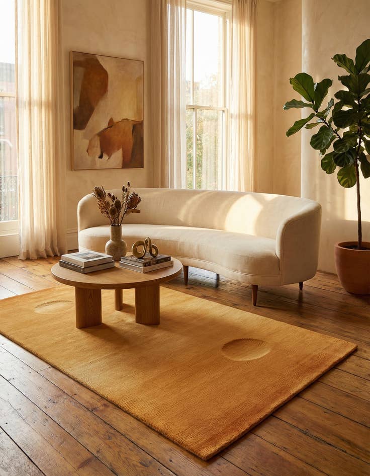 Detail image of  2' 5 x 4' 8  Hand Knotted Nepal Wool Rug