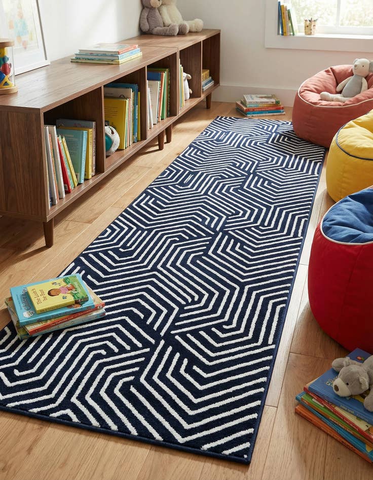 Detail image of  2' x 6' Aakaar Runner Rug