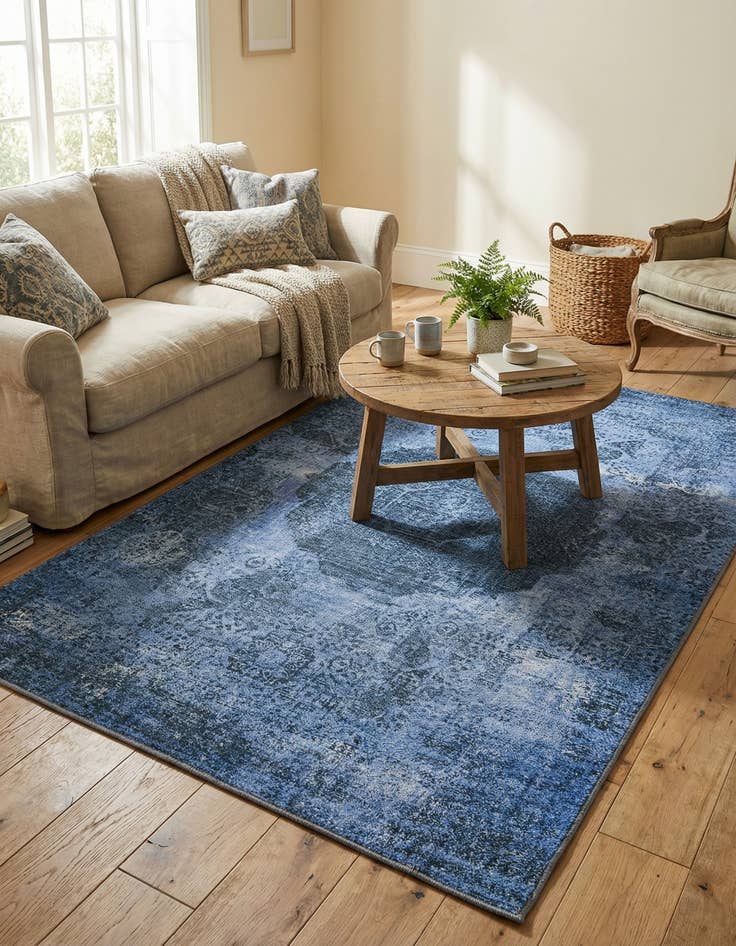 Detail image of  4' x 6'  Washable Yara Rug