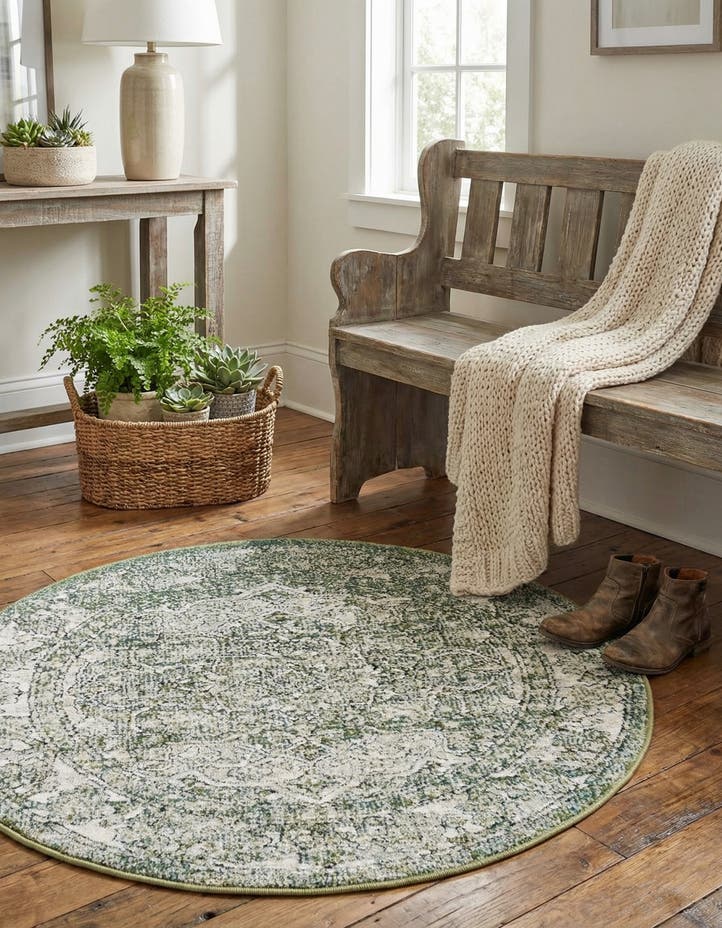 3' 3 x 3' 3 Isabella Round Rug
