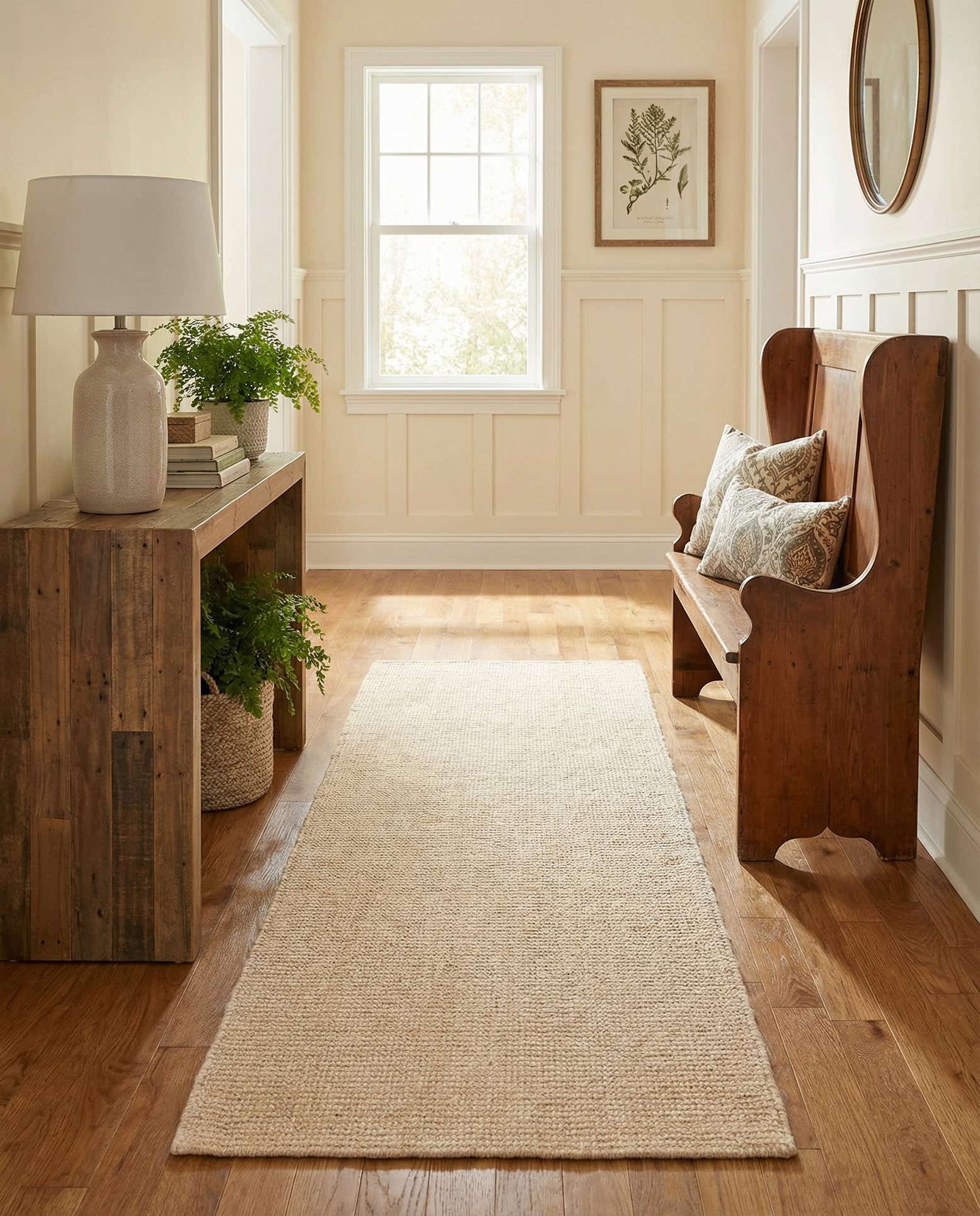 2' x 5' 1 Hand Woven Jill Zarin English Manor Wool Runner Rug