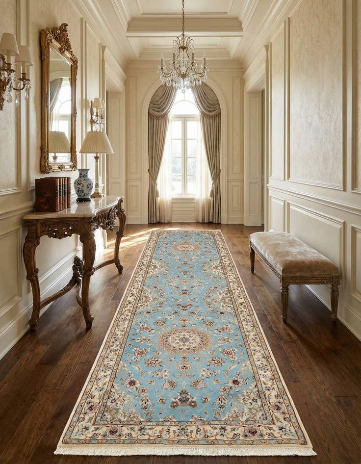 Detail image of 2' 5 x 9' 8 Nain Runner Rug