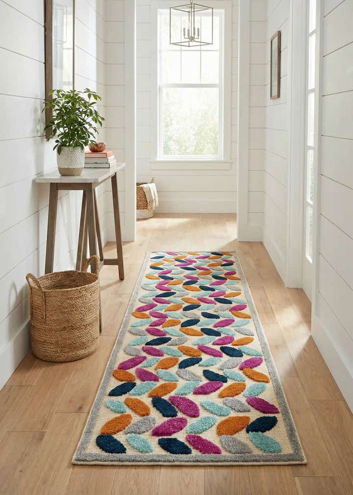 2' x 8' Easy-Clean Aruba Indoor / Outdoor Runner Rug