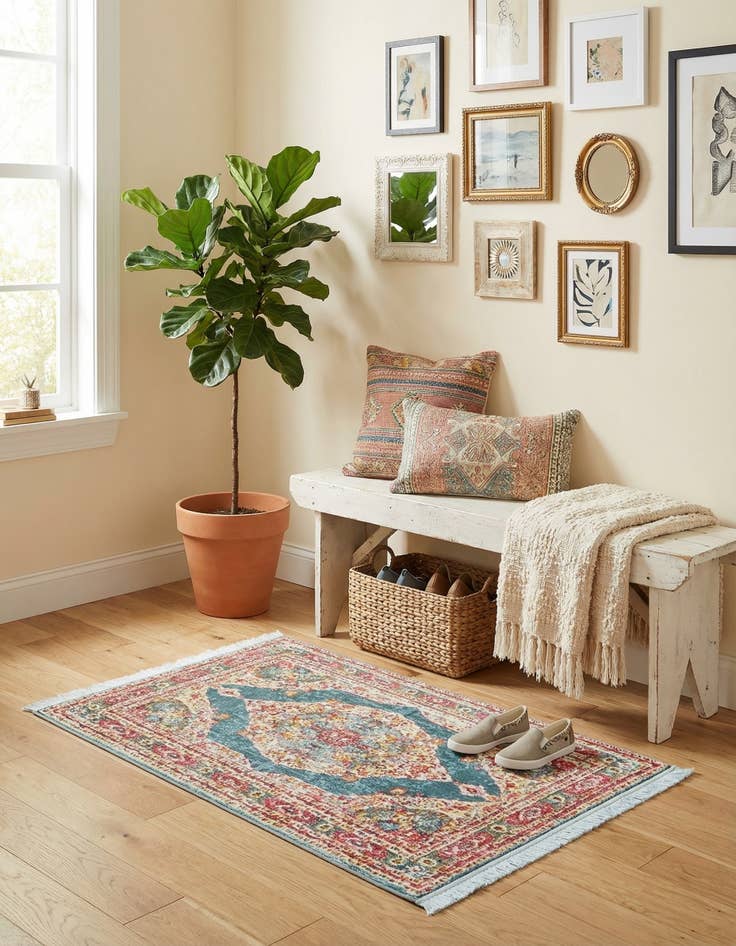 Detail image of  2' 2 x 3' Santiago Rug