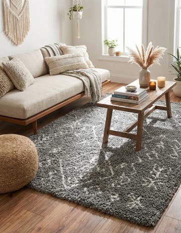 5' x 8' Moroccan Shag Rug