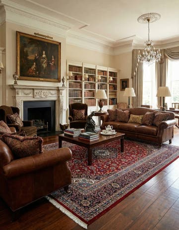 9' 10 x 13' 2 Hand Knotted Kashan Persian Wool Rug