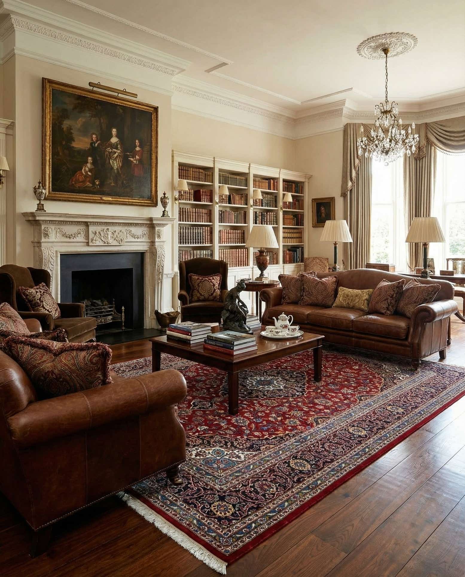 9' 10 x 13' 2 Hand Knotted Kashan Persian Wool Rug