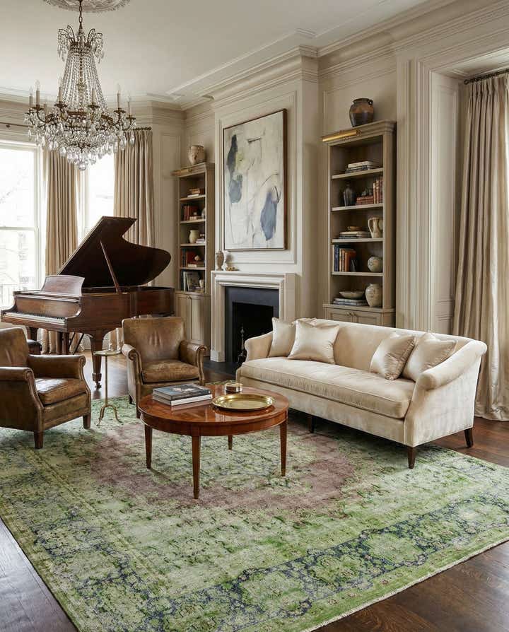 9' 4 x 12' 4 Vintage Royal Wool Rug