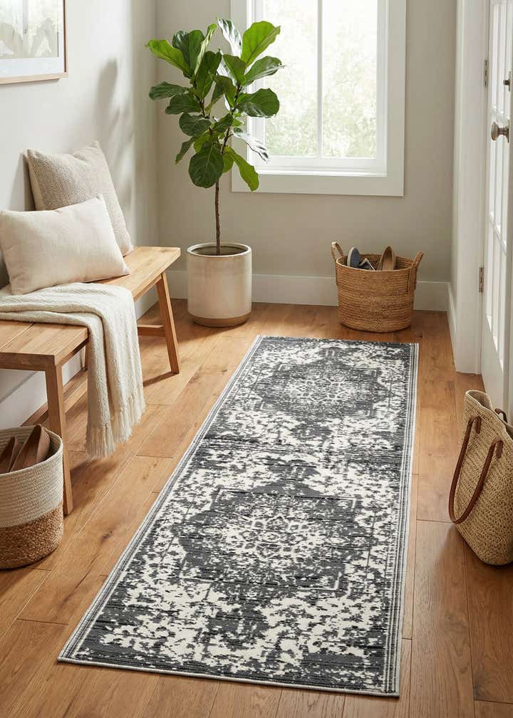 2' x 6' Easy-Clean Vista Breeze Indoor / Outdoor Runner Rug