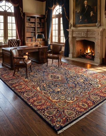 9' 8 x 12' 10 Kashmar Wool Rug