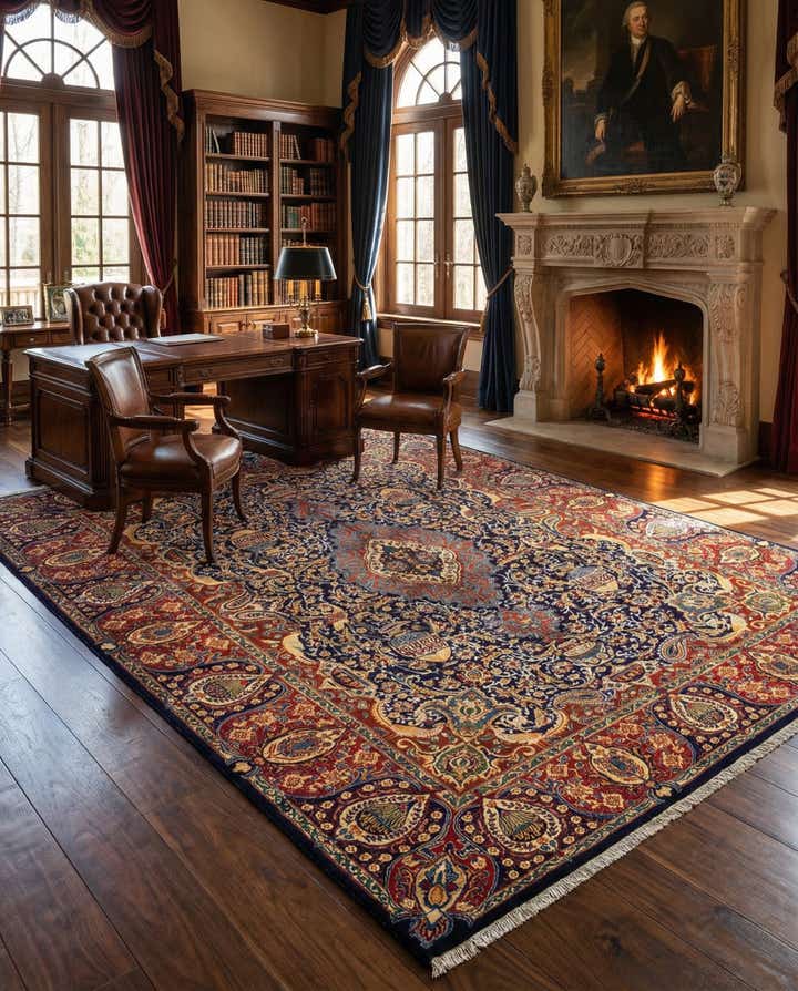 9' 8 x 12' 10 Kashmar Wool Rug
