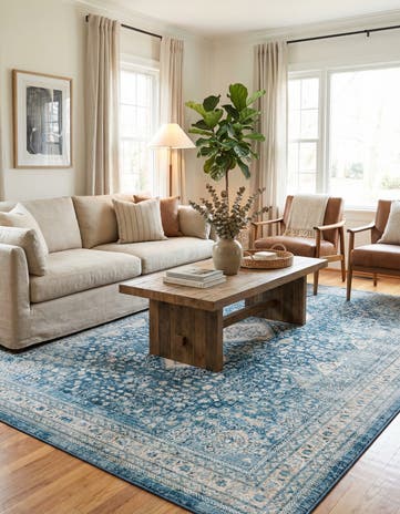 Navy Blue Newport Rug