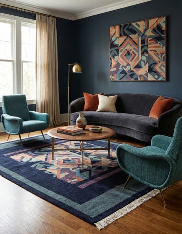 6' 6 x 7' 11 Scala Rug