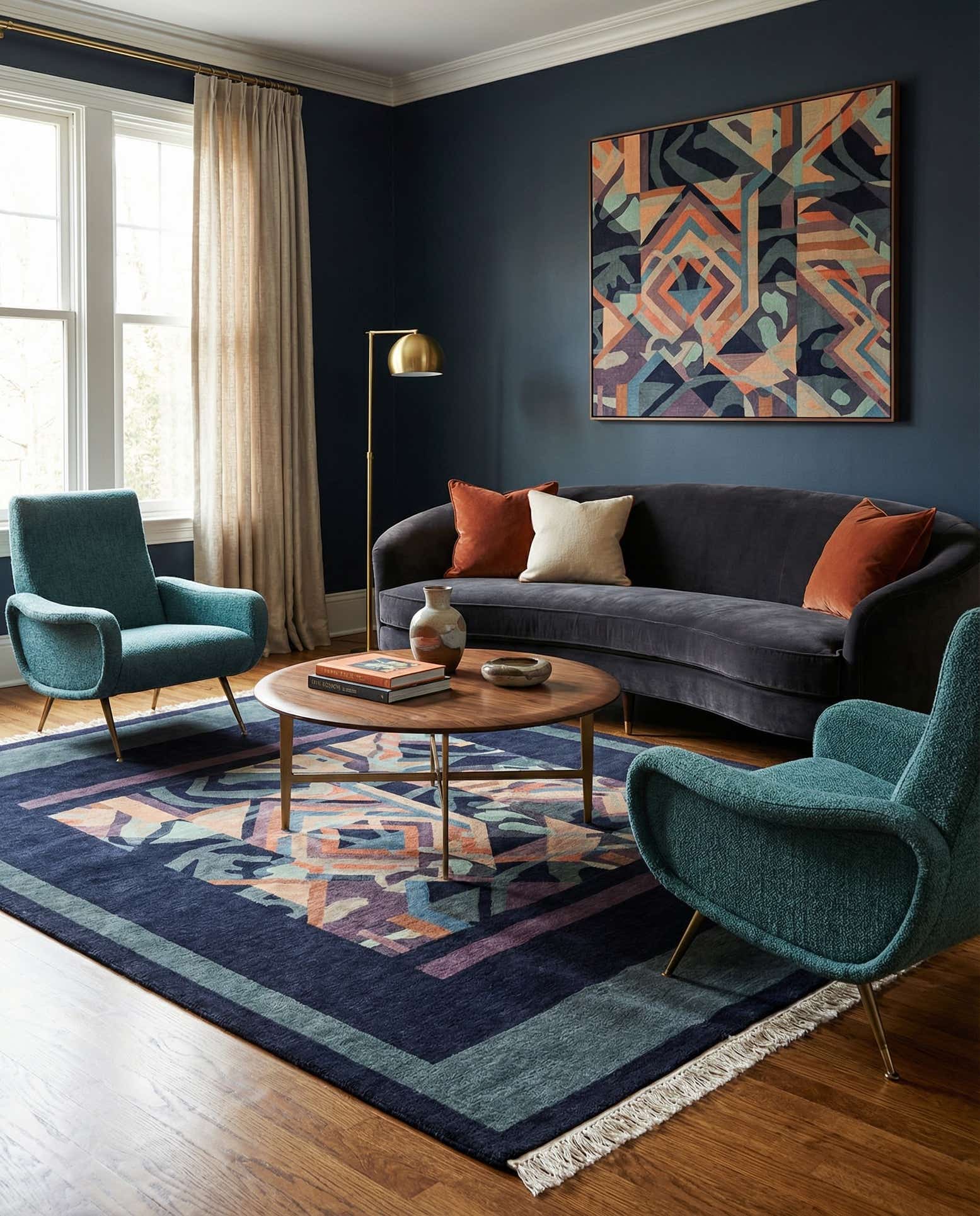 6' 6 x 7' 11 Scala Rug