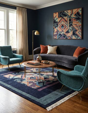 6' 6 x 7' 11 Scala Rug