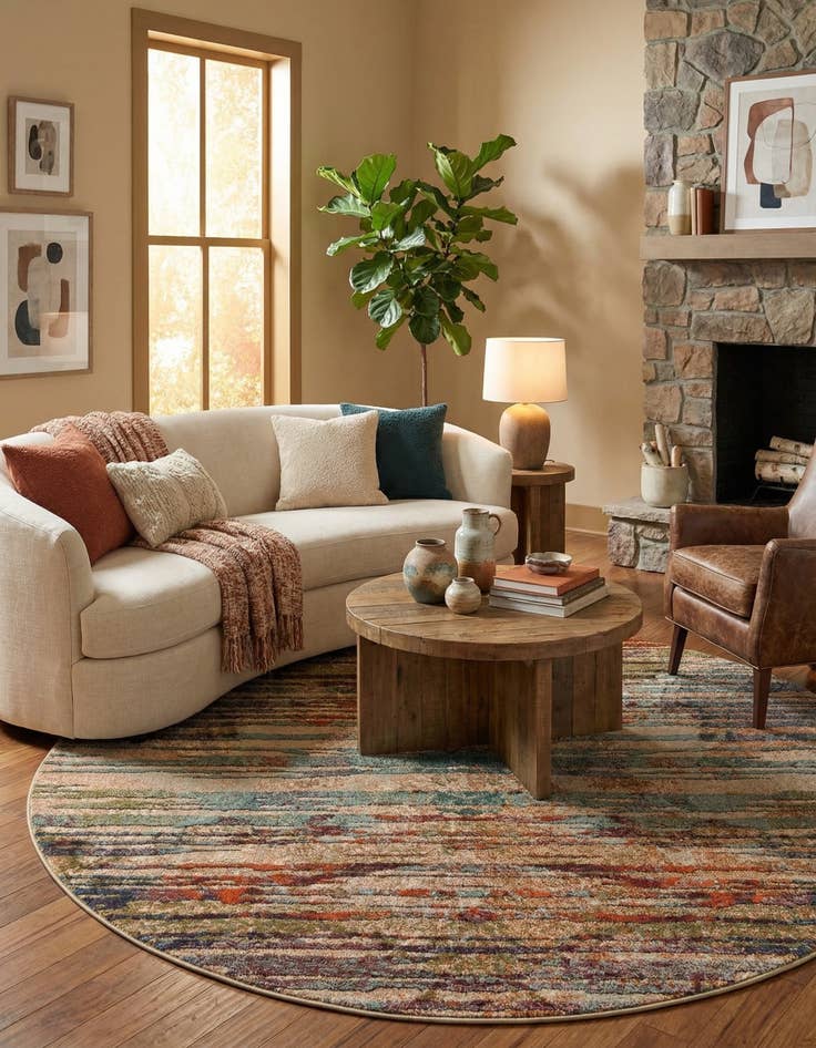 Detail image of 8' x 8' Stella Round Rug