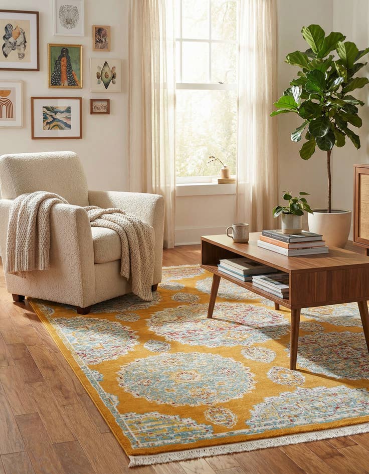 Detail image of  5' 5 x 8' Paragon Rug