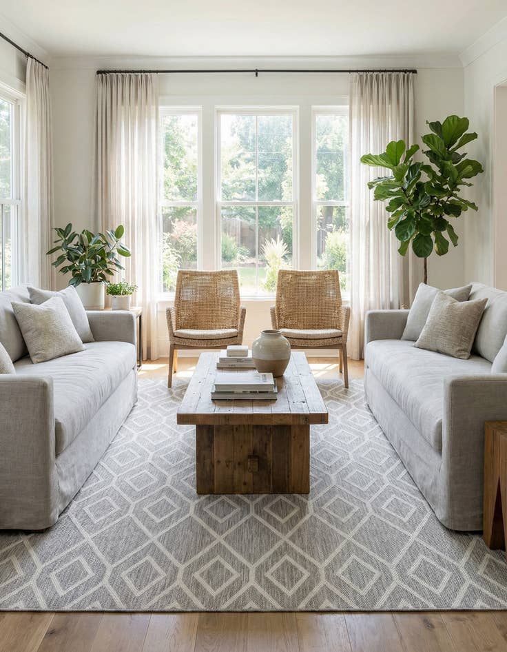 Detail image of 7' 10 x 10'  Washable Jill Zarin Turks and Caicos Indoor / Outdoor Rug