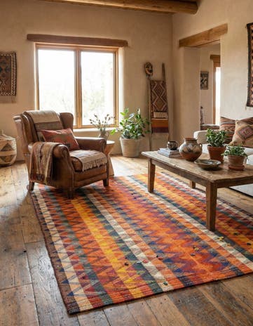 4' 8 x 6' 6 Jajim Rug