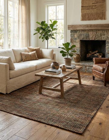 5' 5 x 7' 10 Hand Knotted Darya Wool Rug