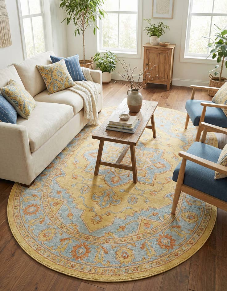 Detail image of 7' 10 x 10' 2 Lola Oval Rug