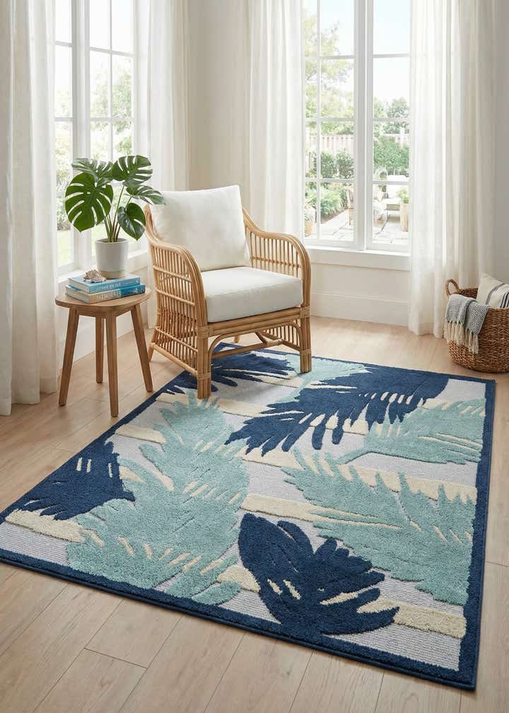 4' x 6' Easy-Clean Aruba Indoor / Outdoor Rug