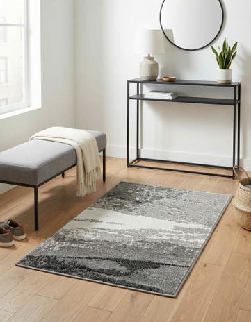 Black Oslo Rug
