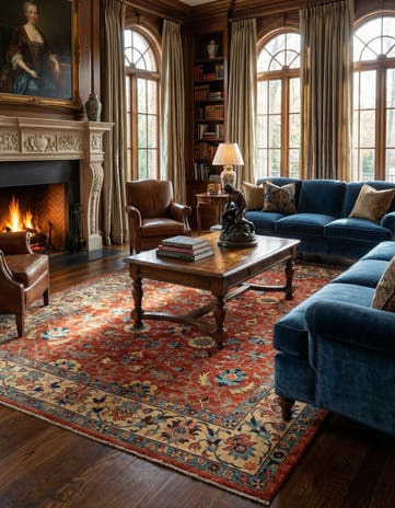 7' 3 x 9' 7 Sara Wool Rug