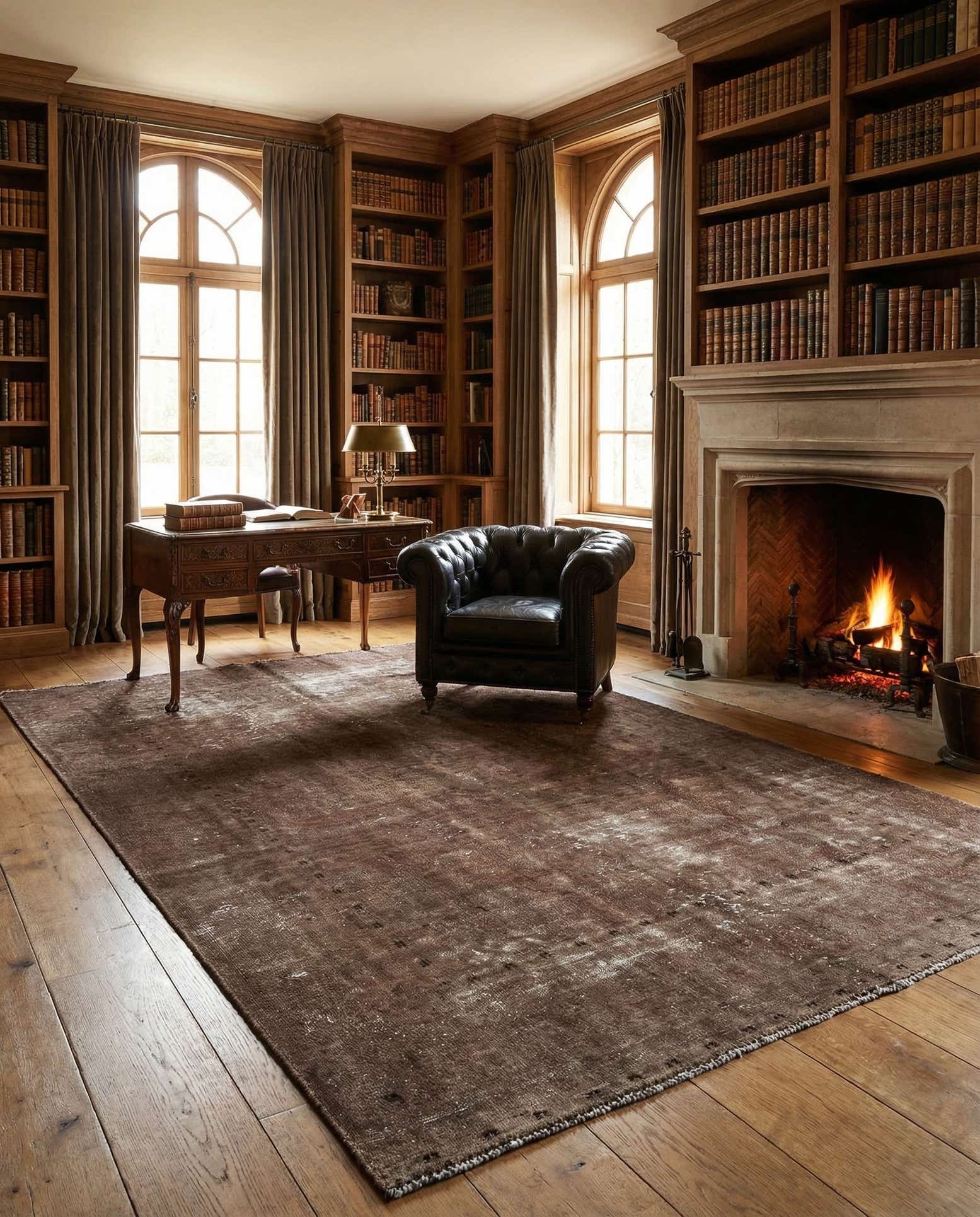 5' 5 x 9' 1 Vintage Wool Rug