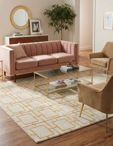 6' x 9' Marilyn Monroe™ Glam Deco Rug