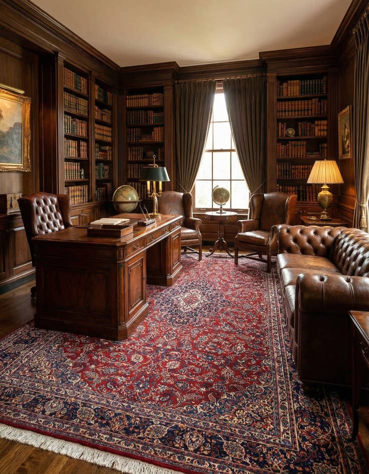 Detail image of 10' 3 x 15' 7 Hamedan Wool Rug