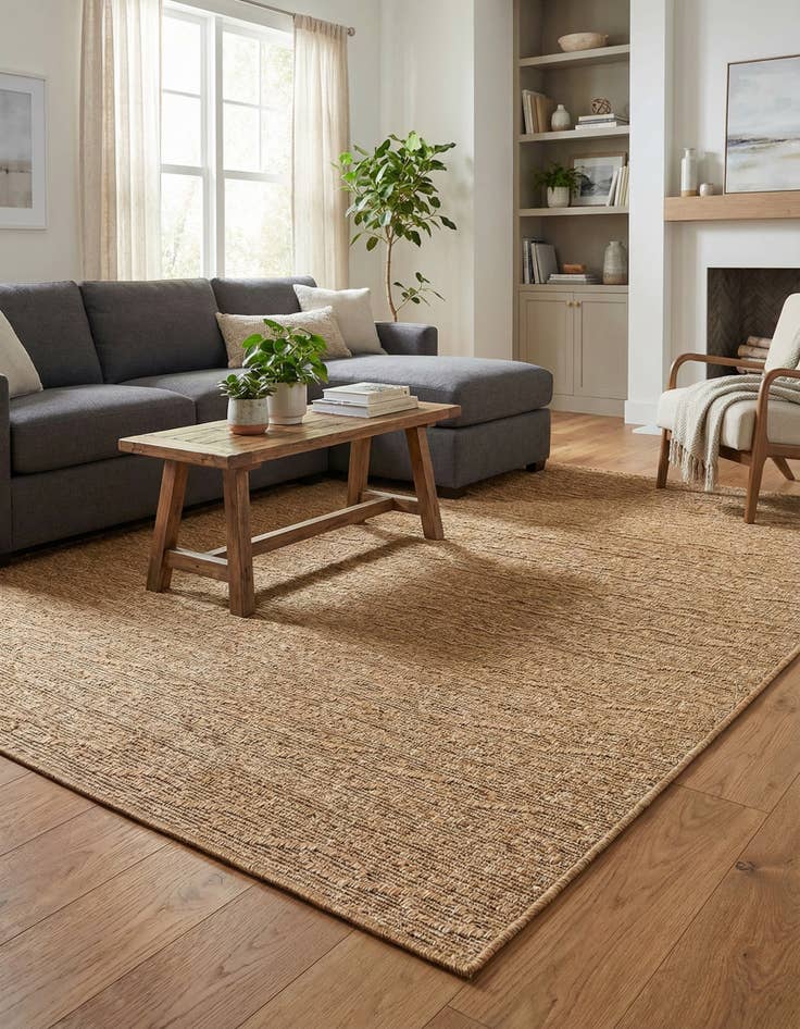 Detail image of 8' x 11' 4  Washable Modern Indoor / Outdoor Rug