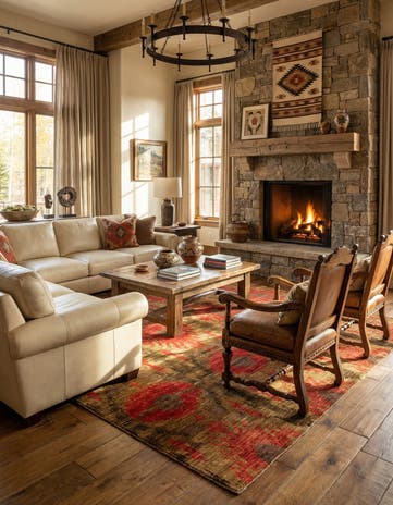 9' 11 x 13' 9 Southwestern Rug