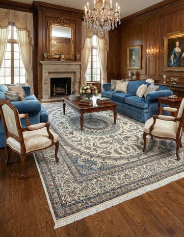 13' 1 x 15' 11 Nain Rug