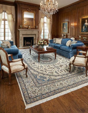13' 1 x 15' 11 Nain Rug
