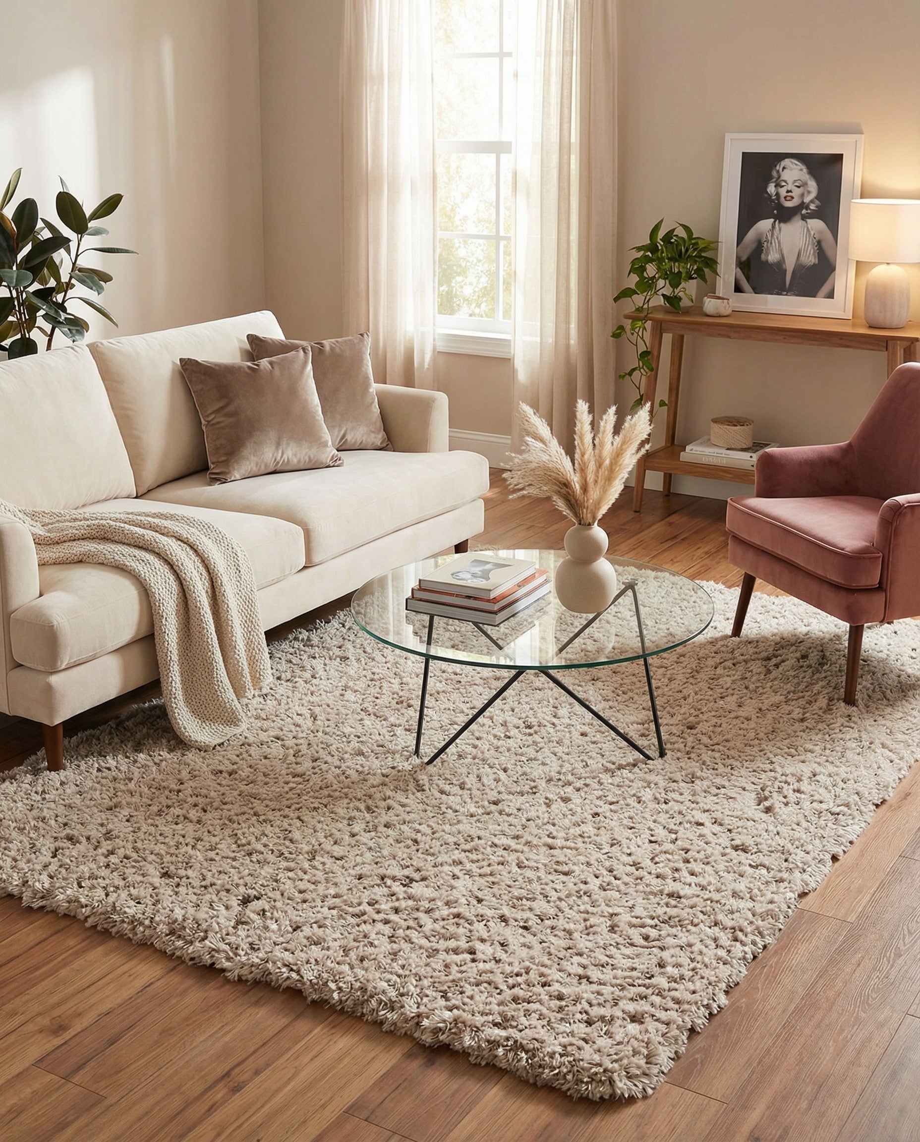  4' x 6' Marilyn Monroe&trade; Shag Rug