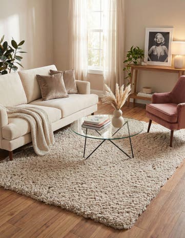 Blonde Marilyn Monroe™ Shag Rug