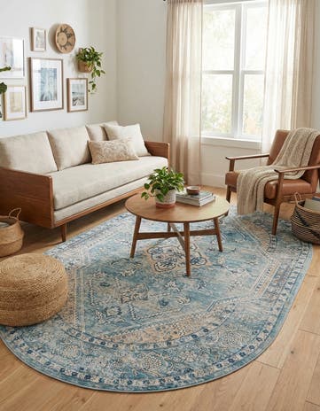5' 3 x 8' Newport Oval Rug