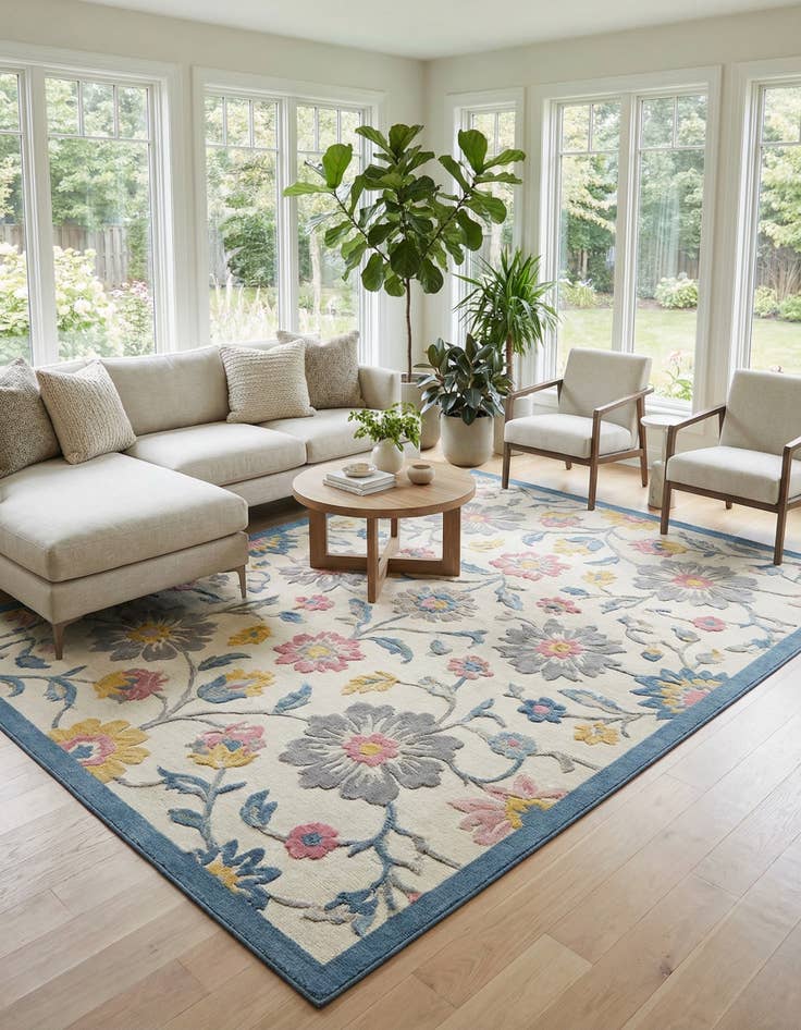 Detail image of  10' x 13' Blossom Rug