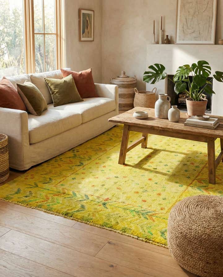 5' x 7' 3 Hand Knotted Darya Wool Rug