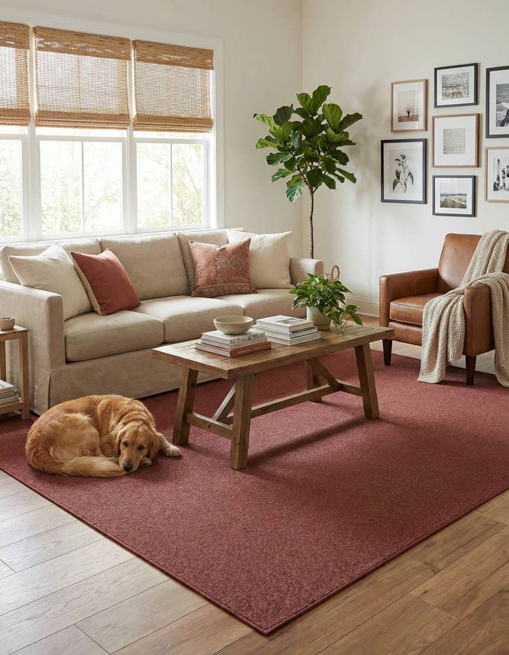 Detail image of  7' 10 x 11' Everyday Solid Rug