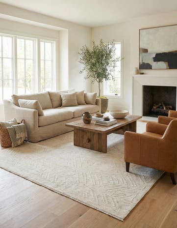 8' 7 x 12' 8 Hand Knotted Moroccan Wool Rug