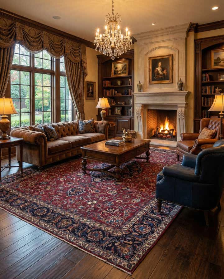 9' 8 x 12' 7 Hand Knotted Mashad Persian Wool Rug