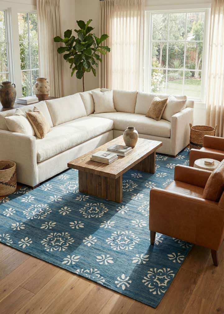 8' 5 x 11' 5 Hand Woven Kilim Modern Rug