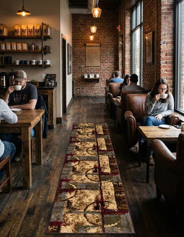 2' 2 x 10' Cafe Runner Rug